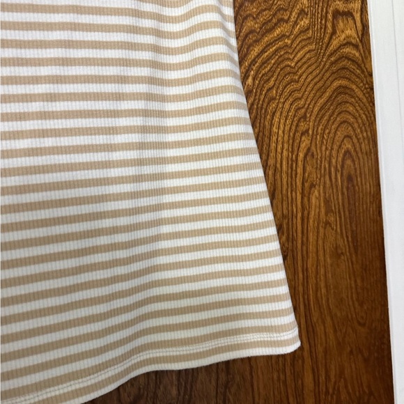 Lane Bryant Collared Striped Ribbed Tank - Picture 11 of 12